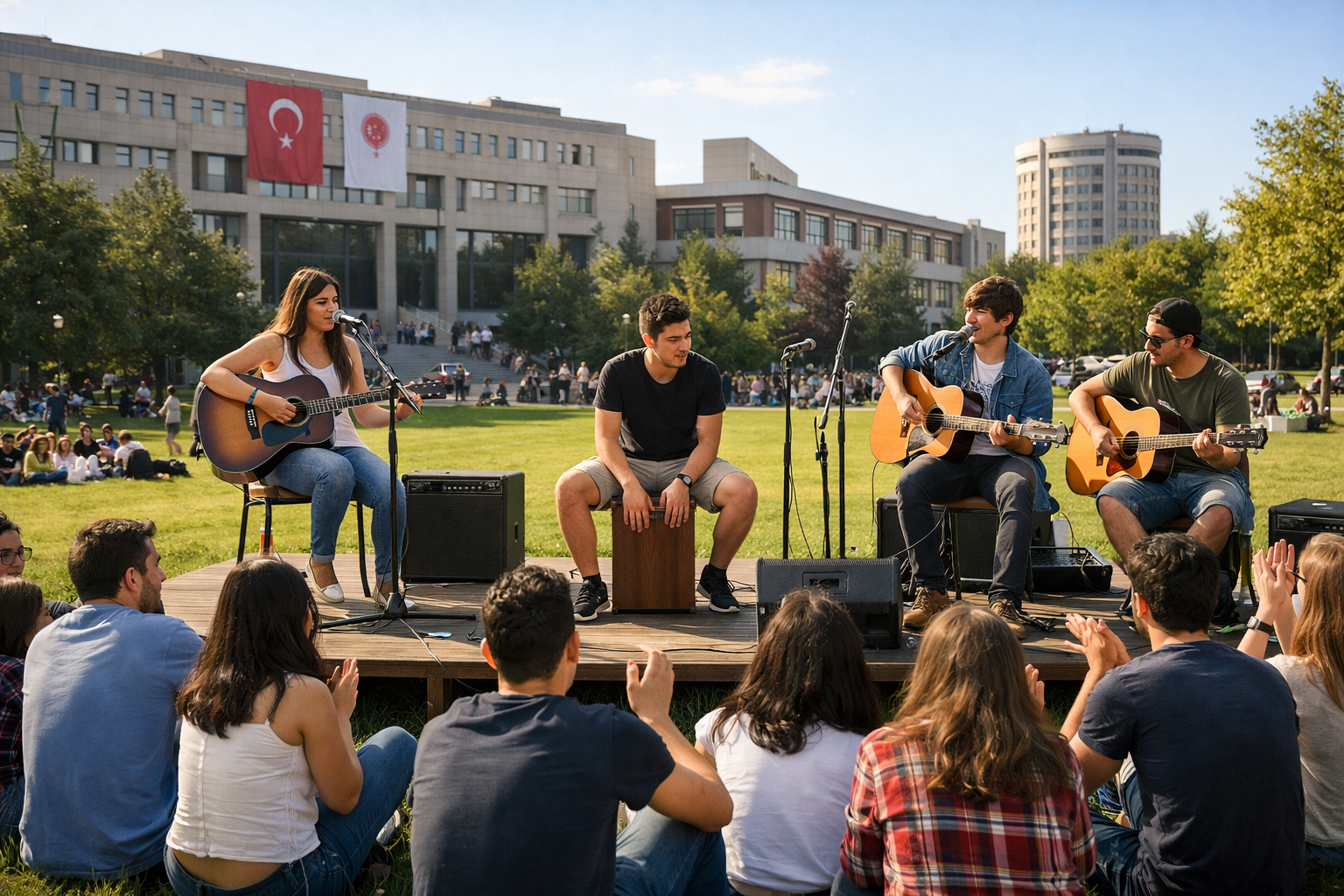 Ankara üniversite müzik kültürü ve genç enerji