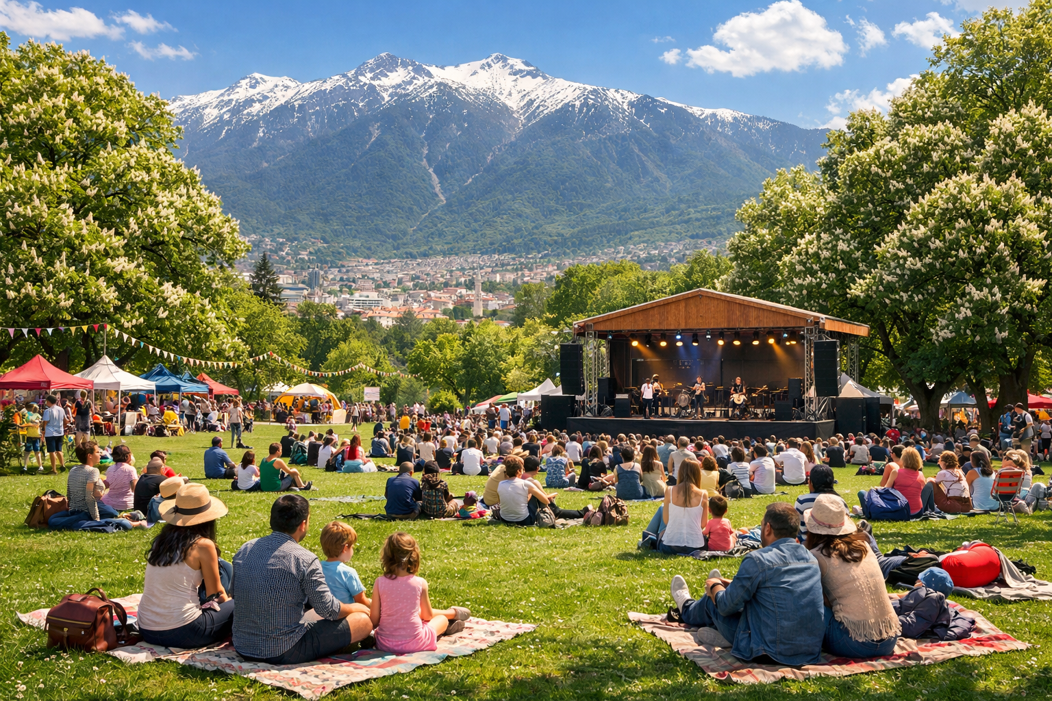 Bursa yeşil şehir atmosferi ve doğayla iç içe kültürel yaşam