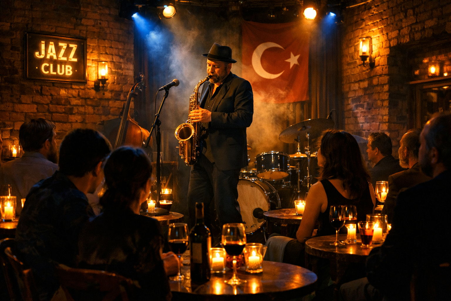 Caz festivali atmosferi