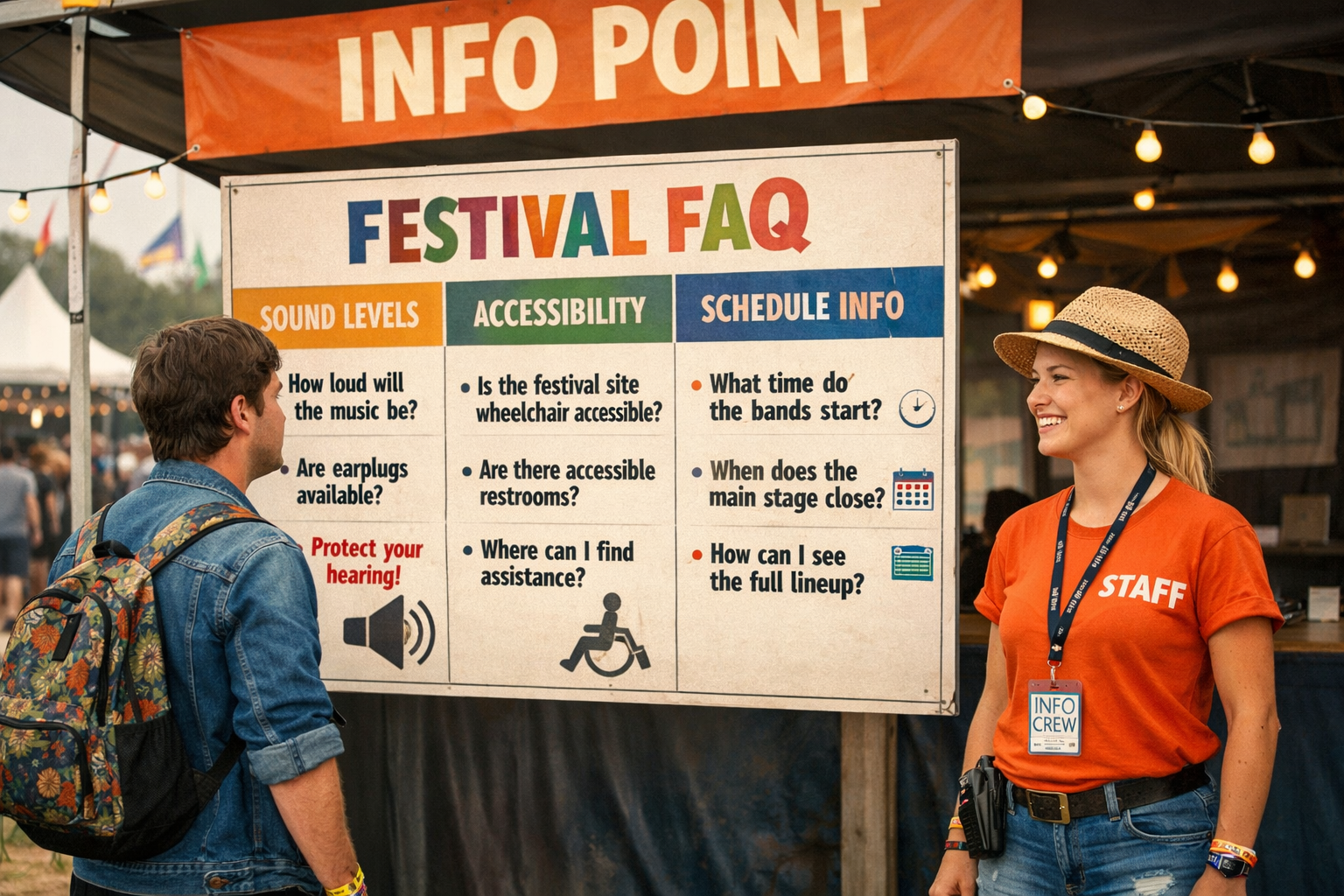 Festival deneyimi hakkında sıkça sorulan sorular ve pratik bilgiler