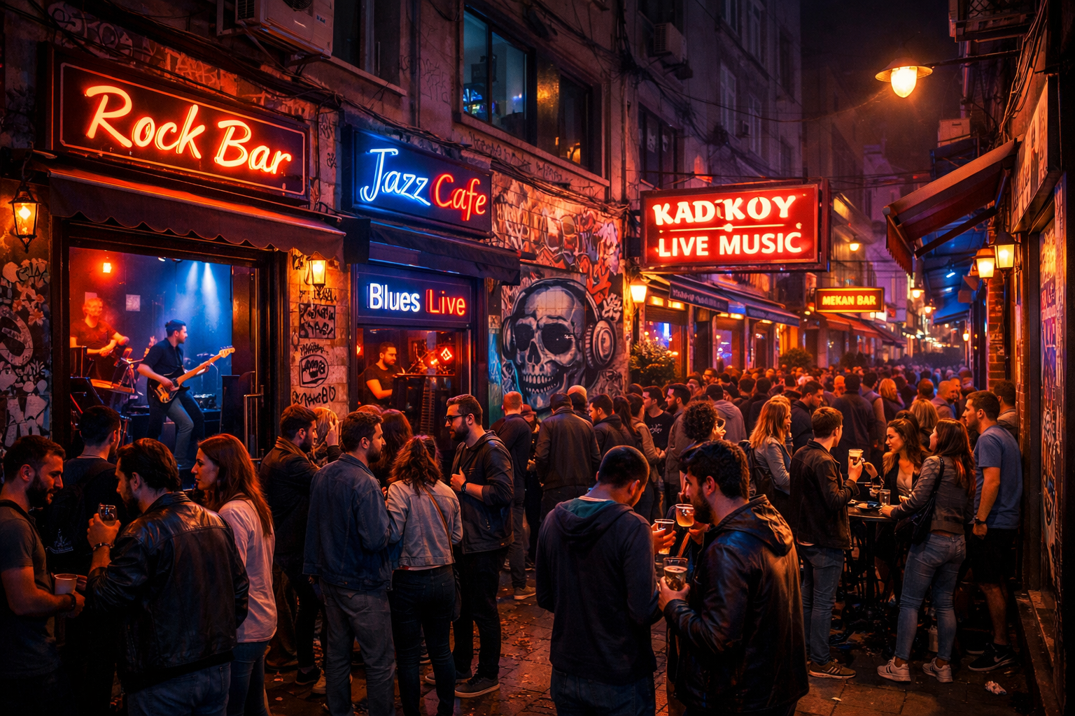 İstanbul gece müzik kültürü ve sahne atmosferi