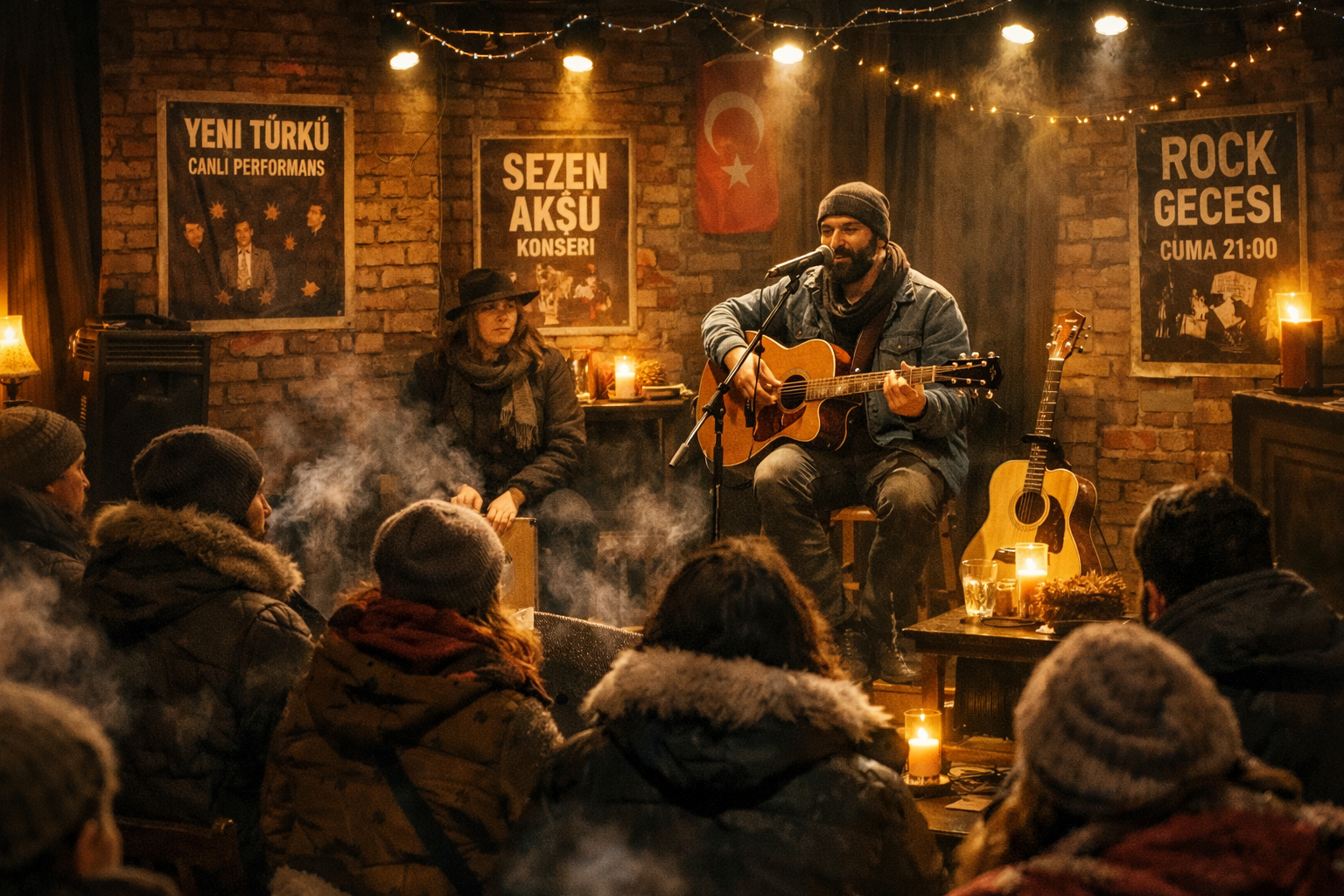 Kis mevsiminde kapali konser mekani