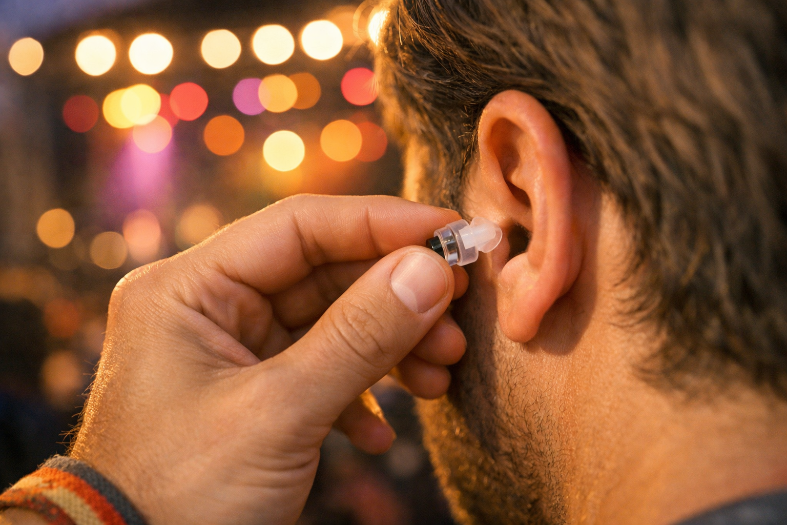 Canlı müzik etkinliğinde kulak konforu sağlama yöntemleri